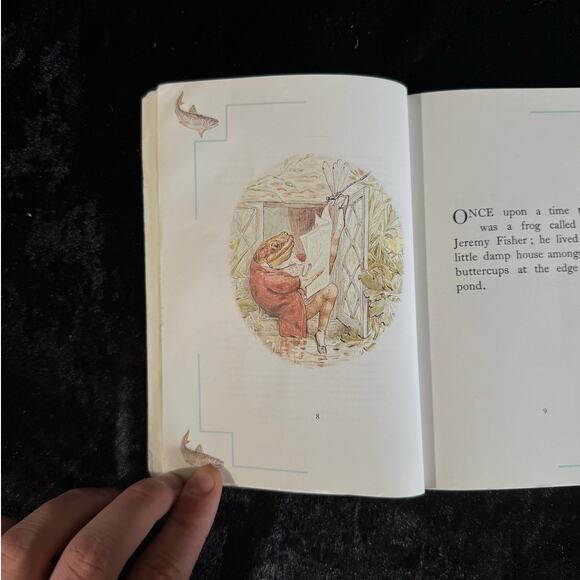 The Tale of Mr. Jeremy Fisher by Beatrix Potter | 1991 | VTG Paperback Classic - Picture 6 of 10
